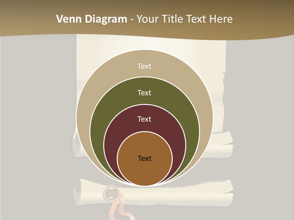 Manuscript Currency Background PowerPoint Template
