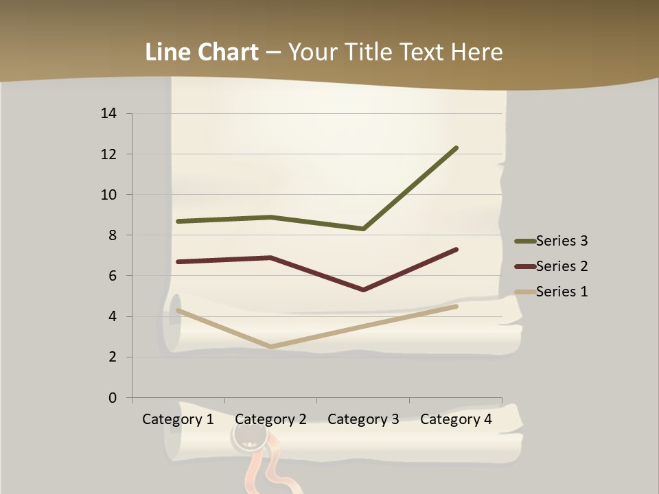 Manuscript Currency Background PowerPoint Template