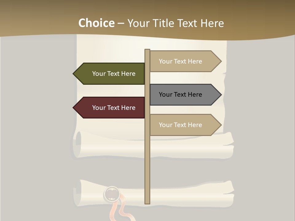 Manuscript Currency Background PowerPoint Template