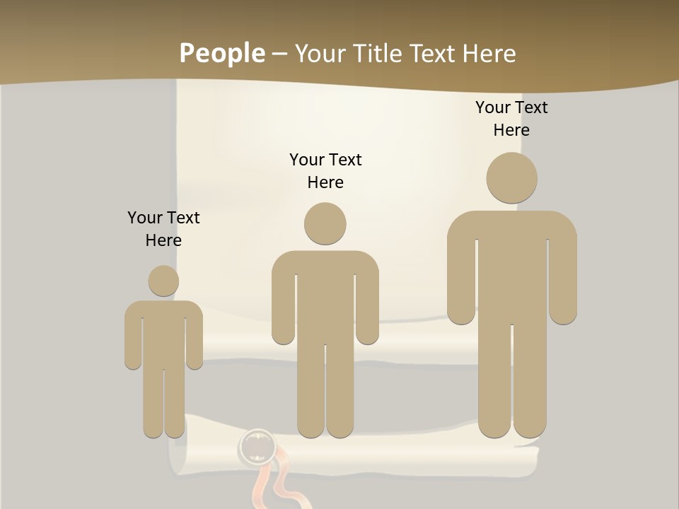 Manuscript Currency Background PowerPoint Template