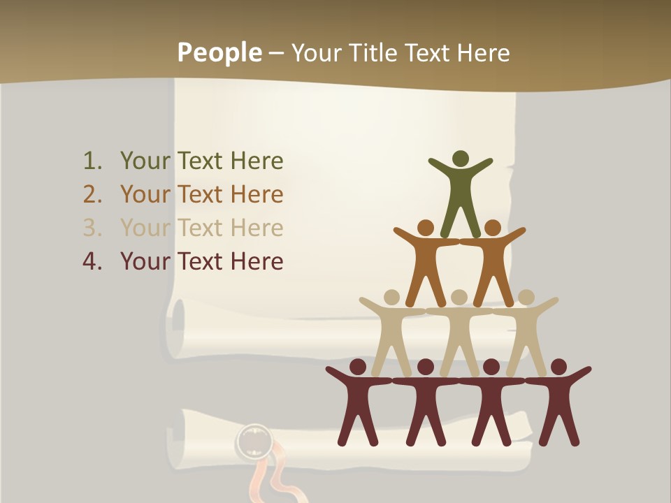 Manuscript Currency Background PowerPoint Template