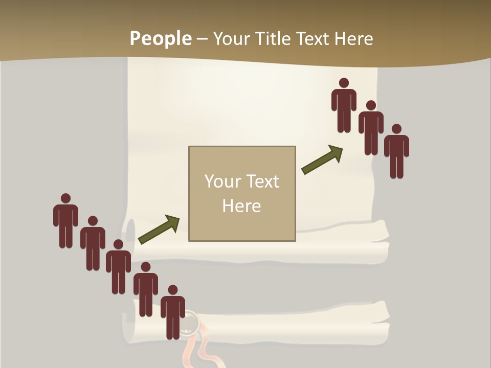 Manuscript Currency Background PowerPoint Template