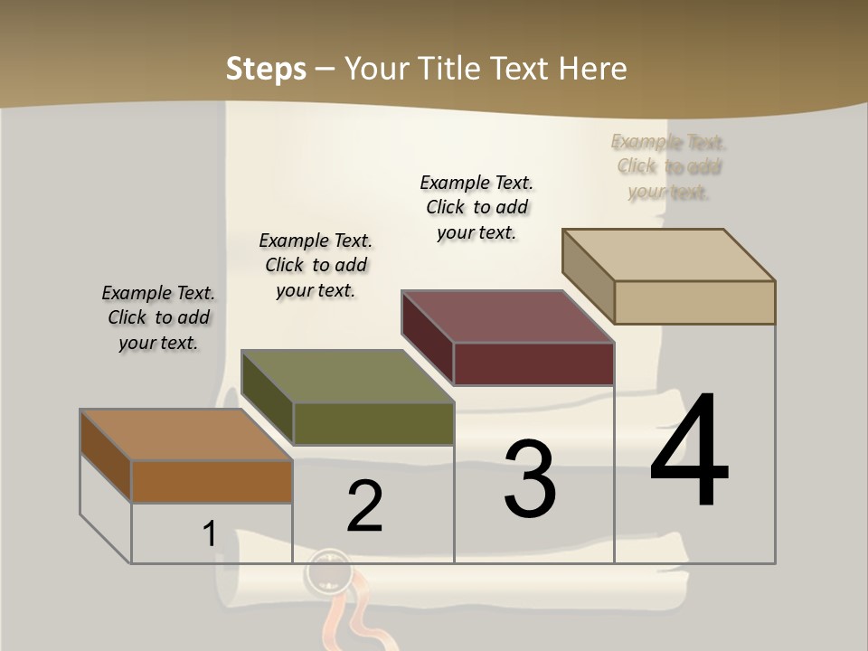 Manuscript Currency Background PowerPoint Template
