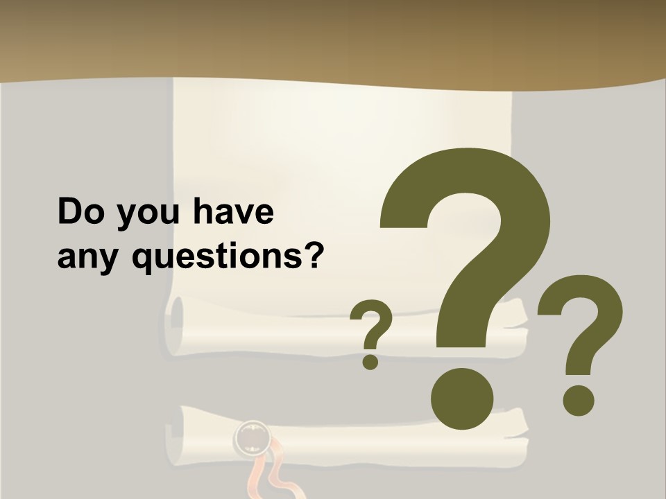 Manuscript Currency Background PowerPoint Template