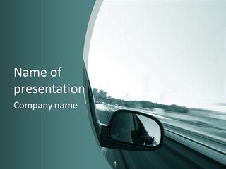 Bright Race Abstract PowerPoint Template