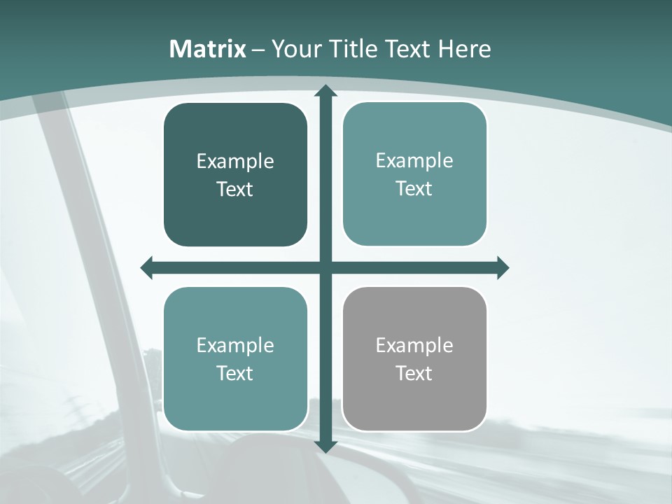 Bright Race Abstract PowerPoint Template