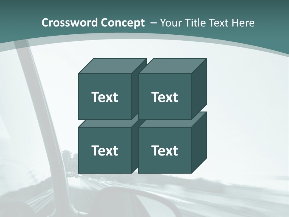 Bright Race Abstract PowerPoint Template
