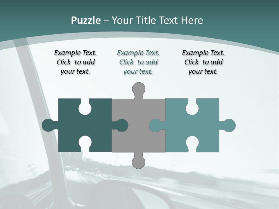 Bright Race Abstract PowerPoint Template