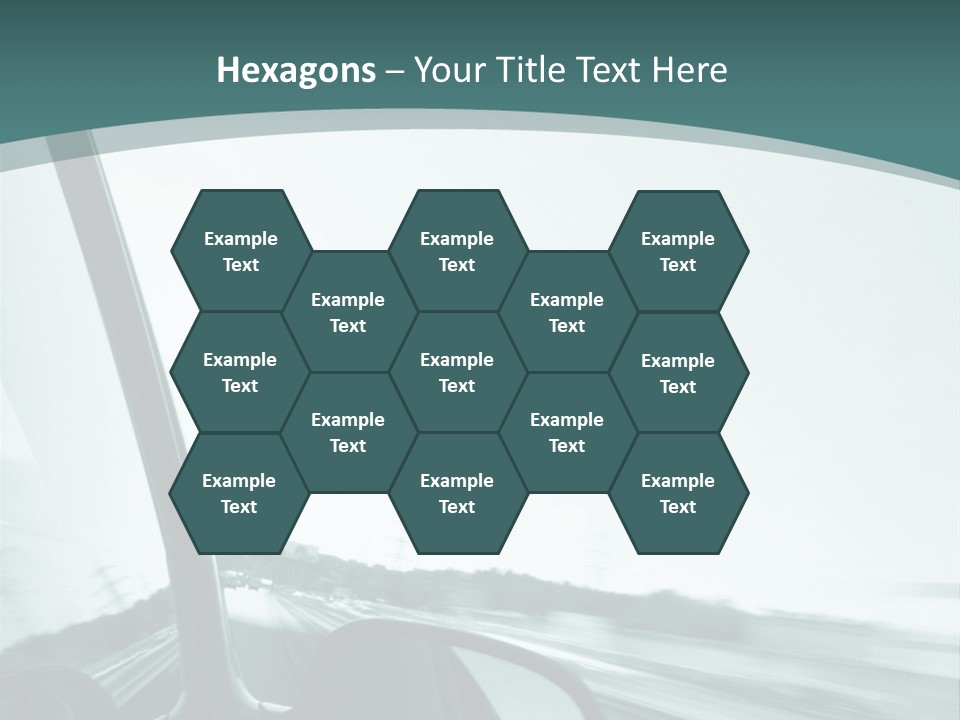 Bright Race Abstract PowerPoint Template