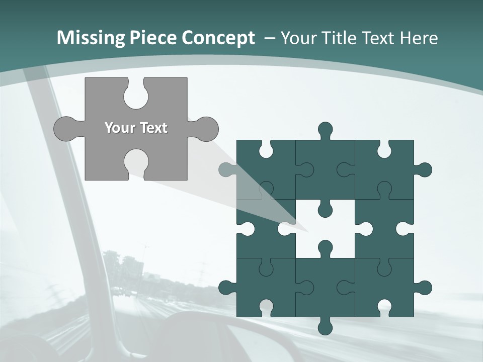 Bright Race Abstract PowerPoint Template