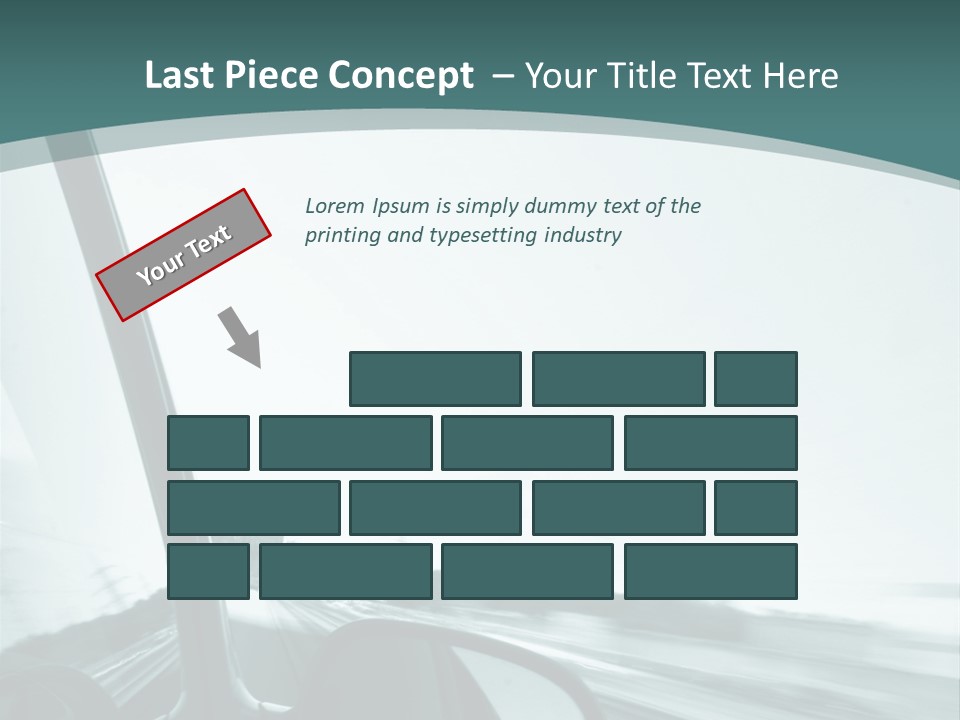 Bright Race Abstract PowerPoint Template