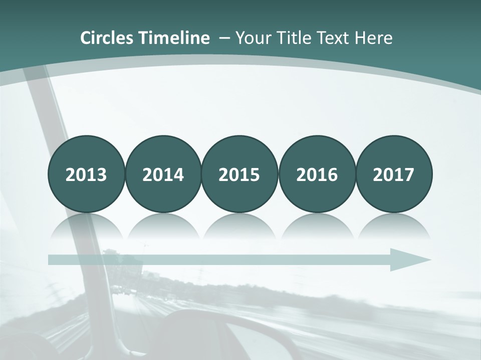 Bright Race Abstract PowerPoint Template