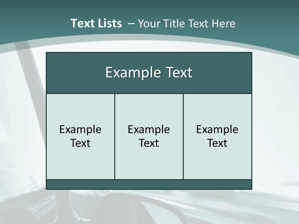 Bright Race Abstract PowerPoint Template