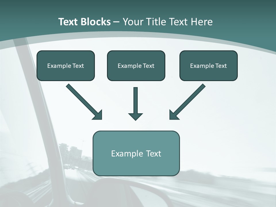 Bright Race Abstract PowerPoint Template