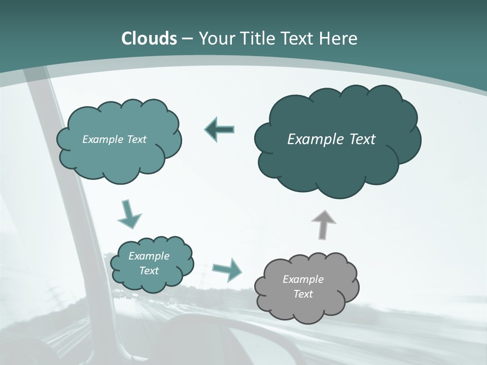 Bright Race Abstract PowerPoint Template