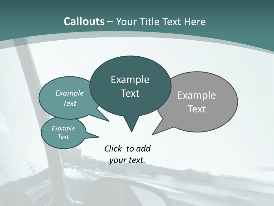 Bright Race Abstract PowerPoint Template