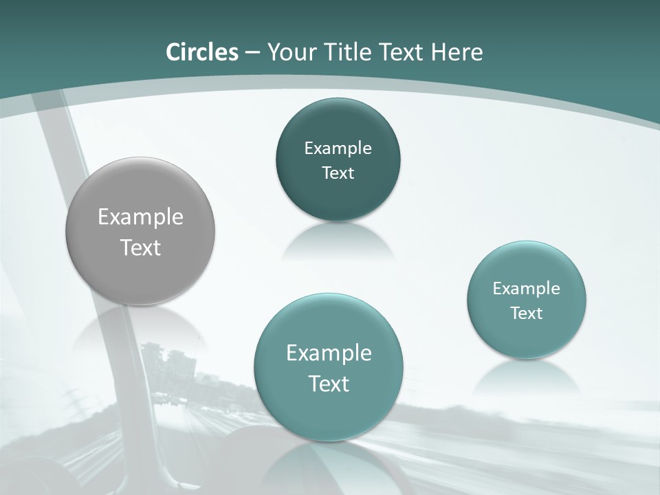 Bright Race Abstract PowerPoint Template