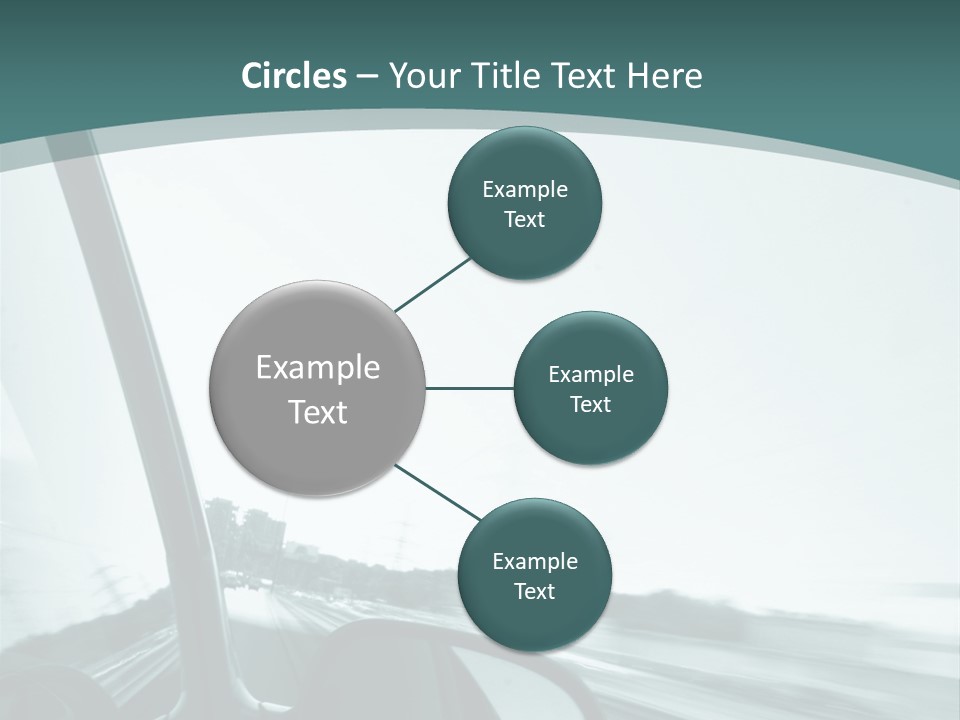 Bright Race Abstract PowerPoint Template