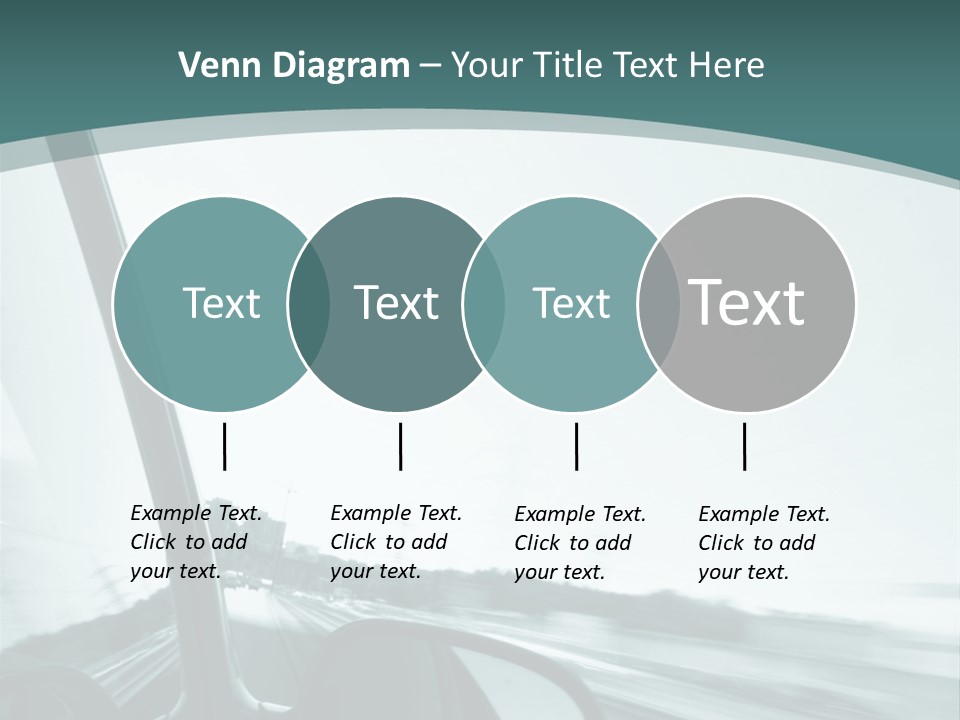 Bright Race Abstract PowerPoint Template