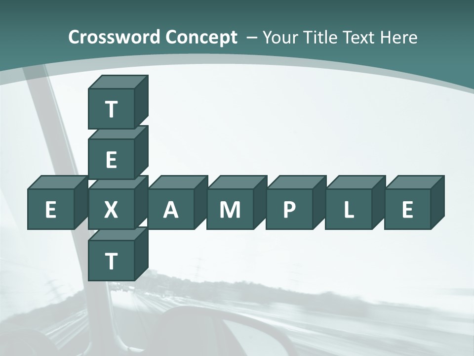 Bright Race Abstract PowerPoint Template