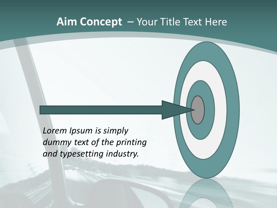 Bright Race Abstract PowerPoint Template