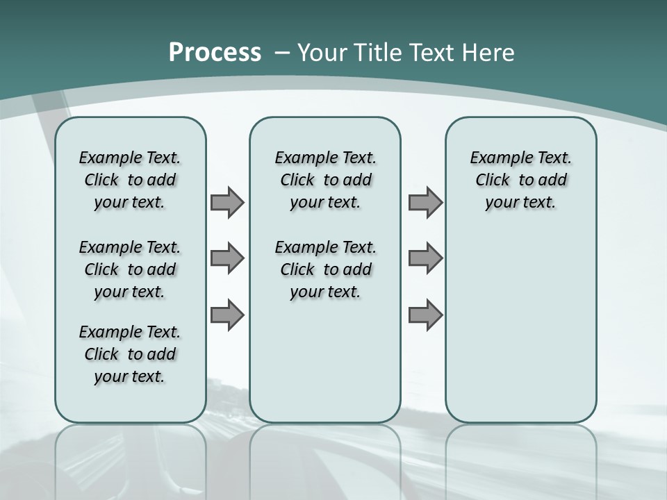 Bright Race Abstract PowerPoint Template