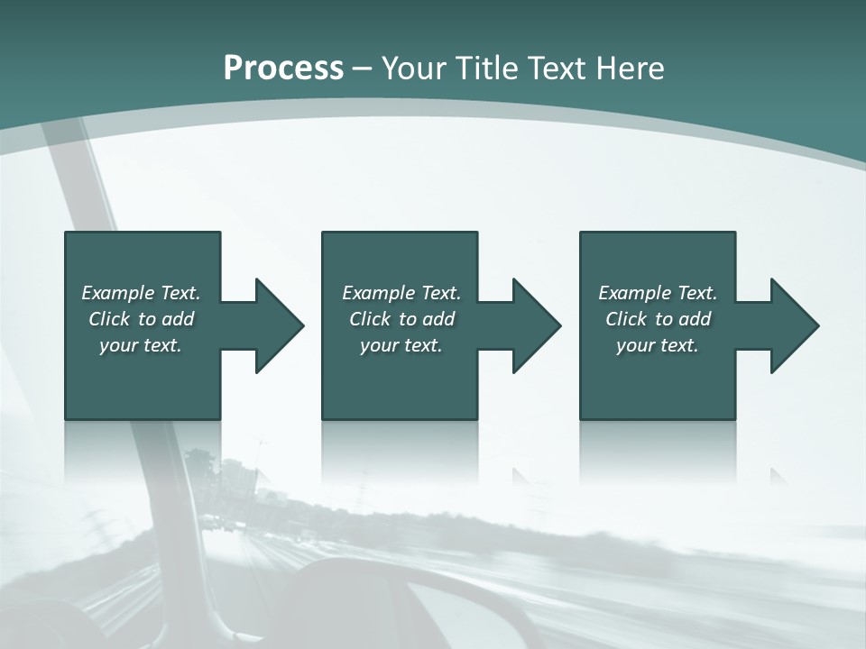 Bright Race Abstract PowerPoint Template