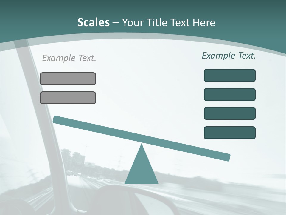 Bright Race Abstract PowerPoint Template