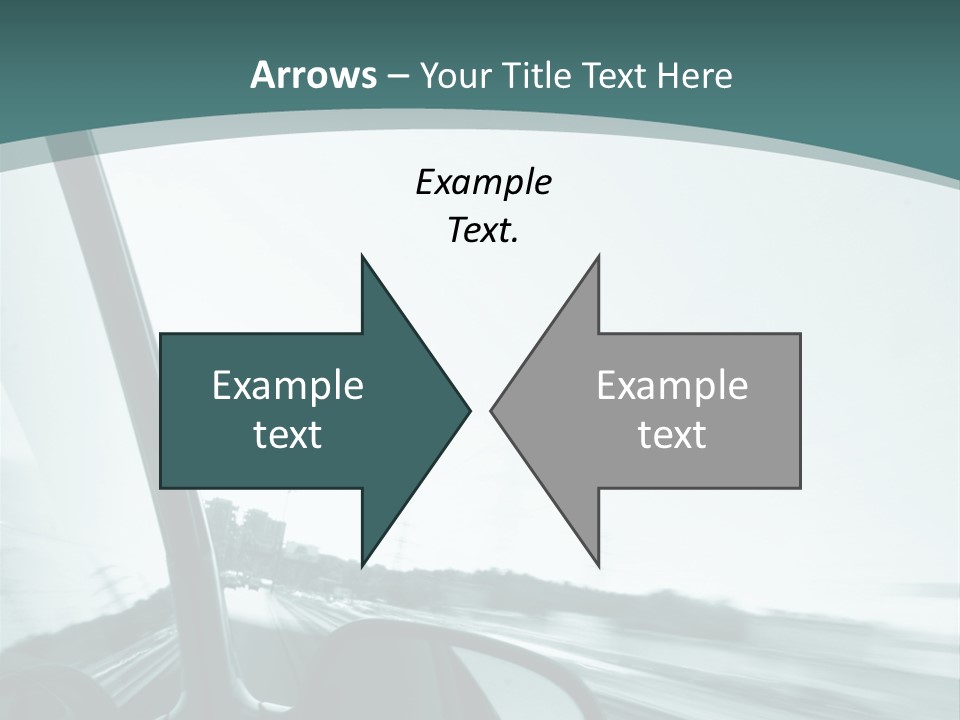 Bright Race Abstract PowerPoint Template