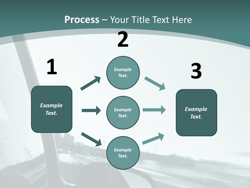Bright Race Abstract PowerPoint Template