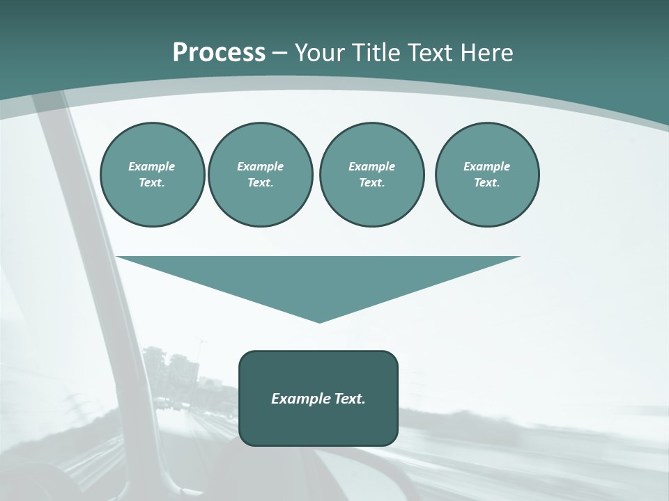 Bright Race Abstract PowerPoint Template