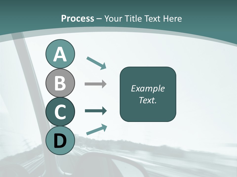 Bright Race Abstract PowerPoint Template