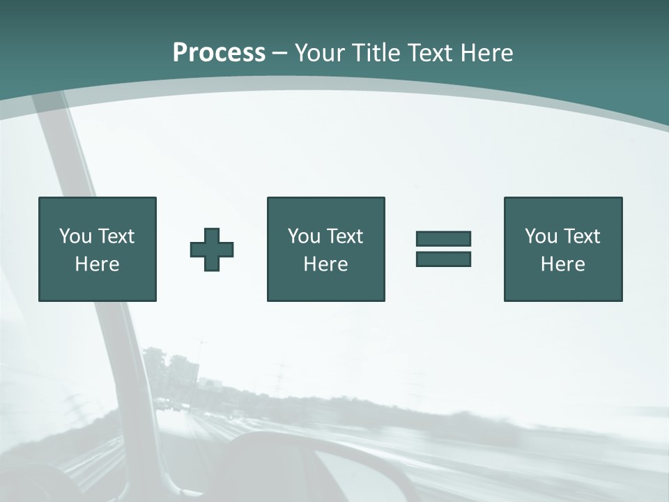 Bright Race Abstract PowerPoint Template