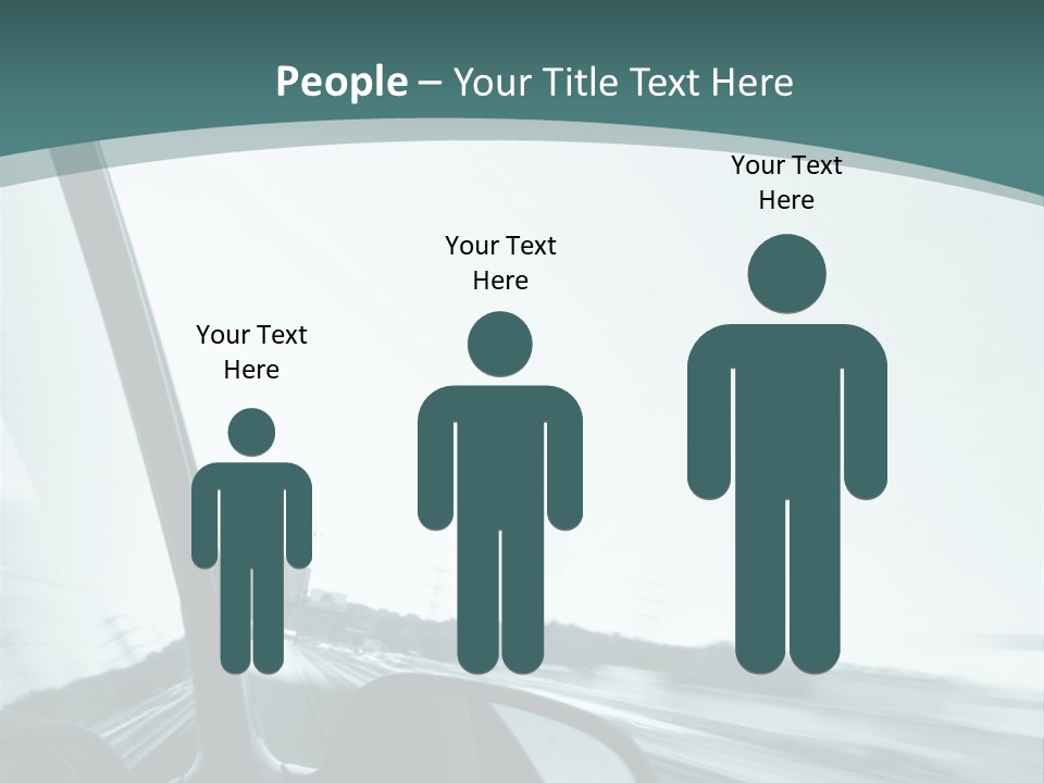 Bright Race Abstract PowerPoint Template