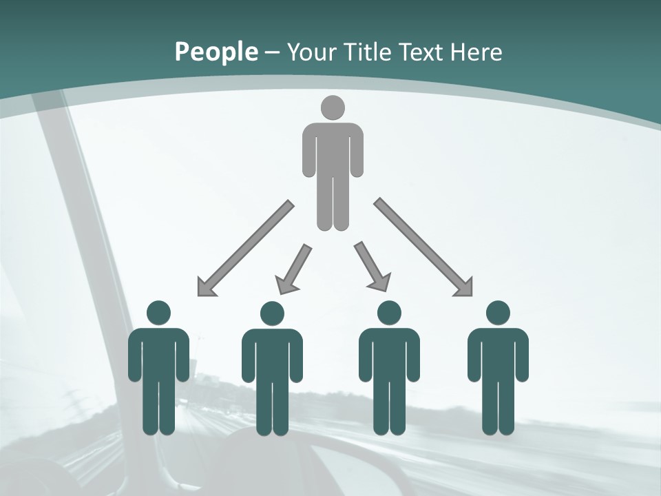 Bright Race Abstract PowerPoint Template