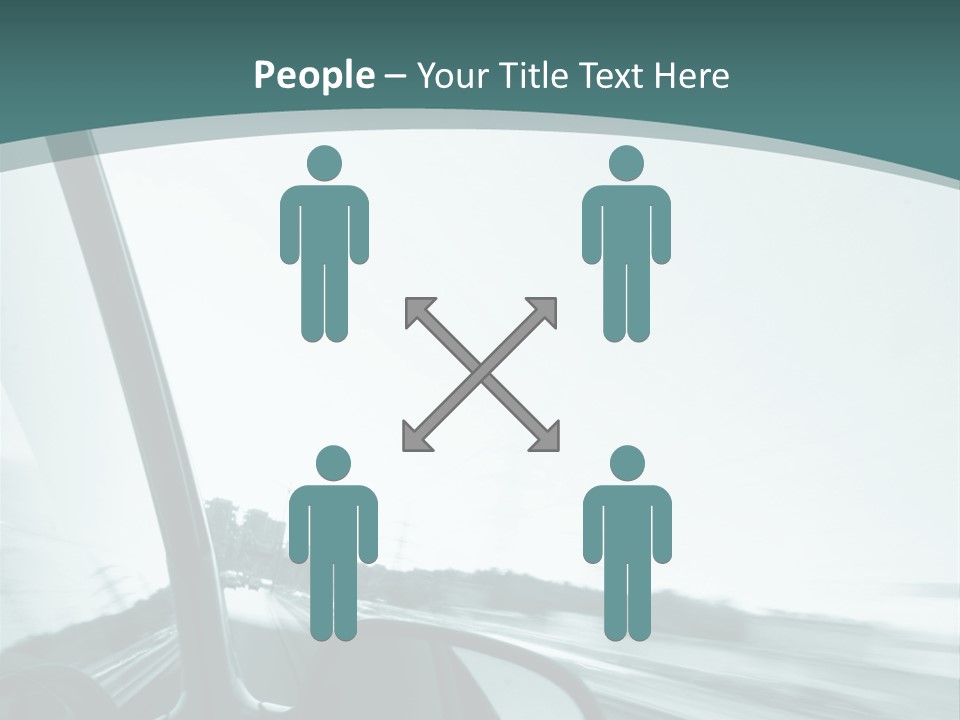 Bright Race Abstract PowerPoint Template