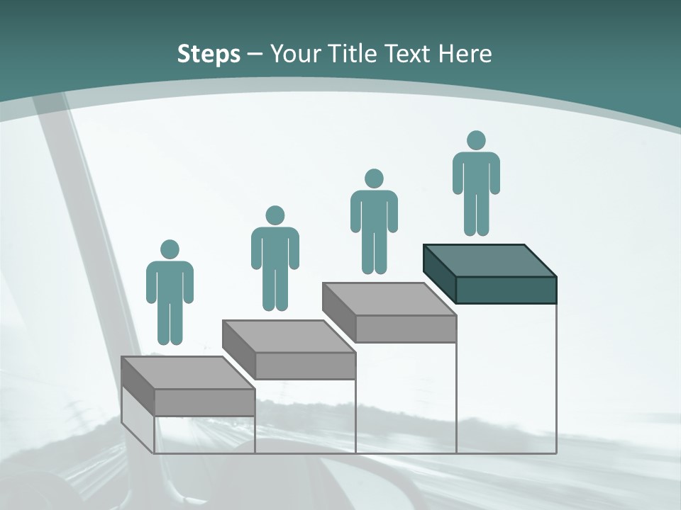 Bright Race Abstract PowerPoint Template