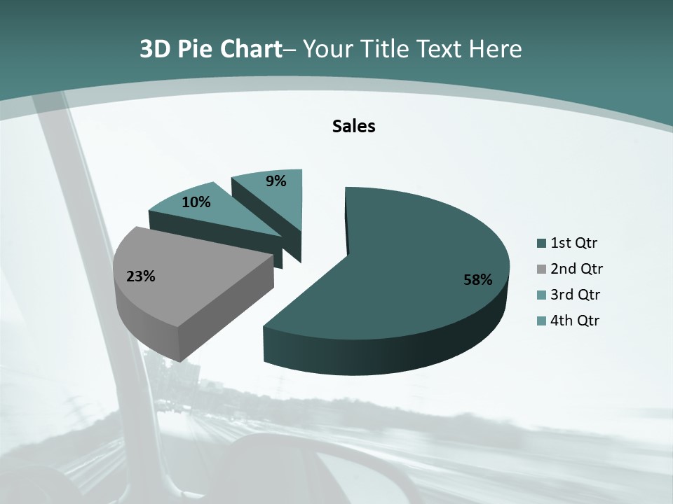 Bright Race Abstract PowerPoint Template