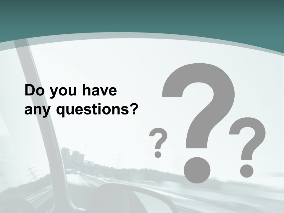 Bright Race Abstract PowerPoint Template