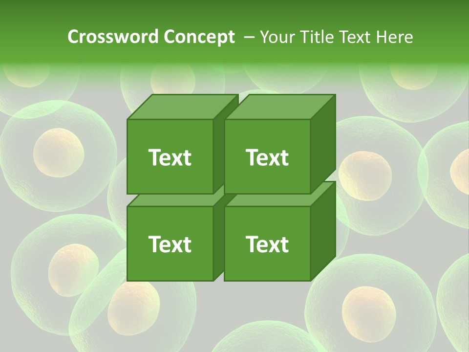 Genetics Background Blood PowerPoint Template