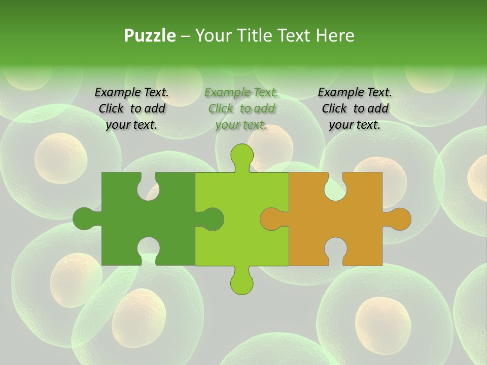 Genetics Background Blood PowerPoint Template