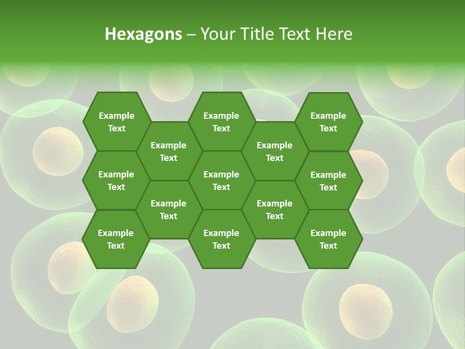 Genetics Background Blood PowerPoint Template