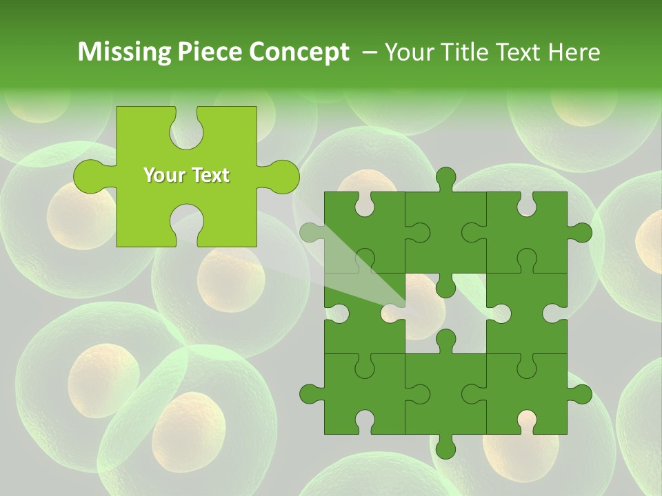 Genetics Background Blood PowerPoint Template