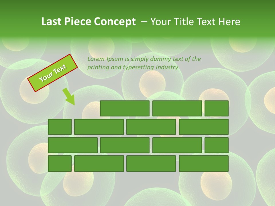 Genetics Background Blood PowerPoint Template