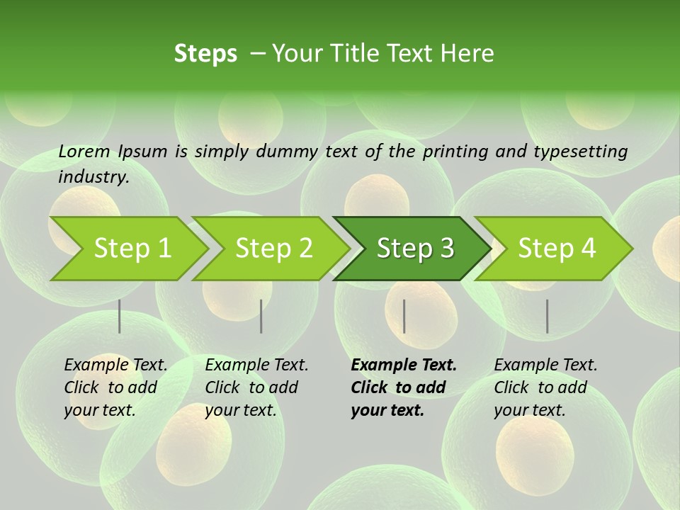 Genetics Background Blood PowerPoint Template