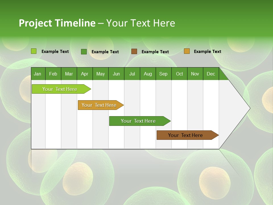 Genetics Background Blood PowerPoint Template