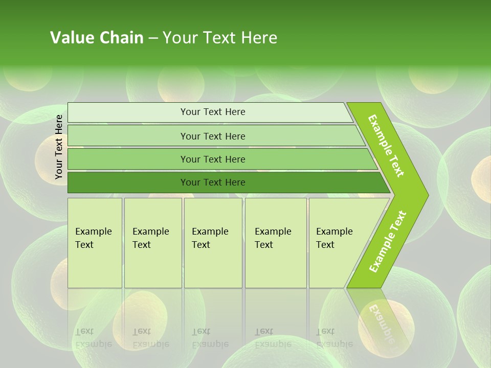 Genetics Background Blood PowerPoint Template