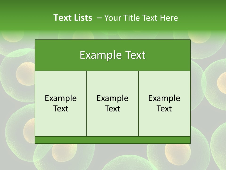 Genetics Background Blood PowerPoint Template