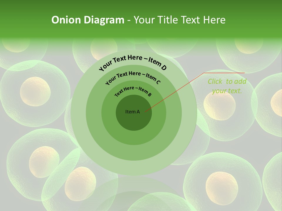 Genetics Background Blood PowerPoint Template