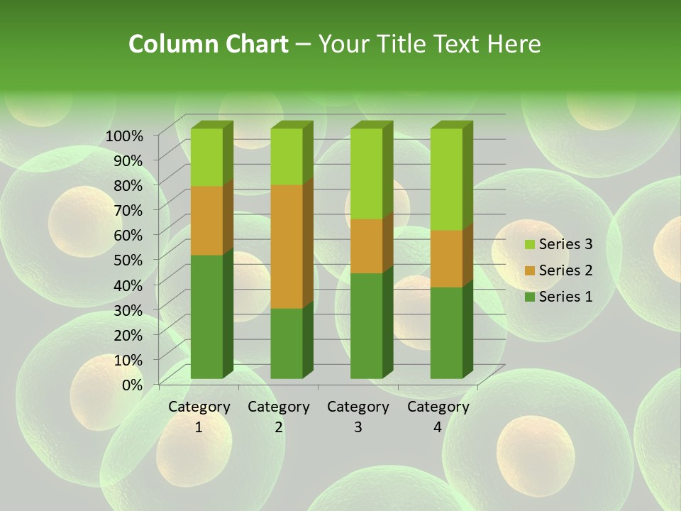 Genetics Background Blood PowerPoint Template